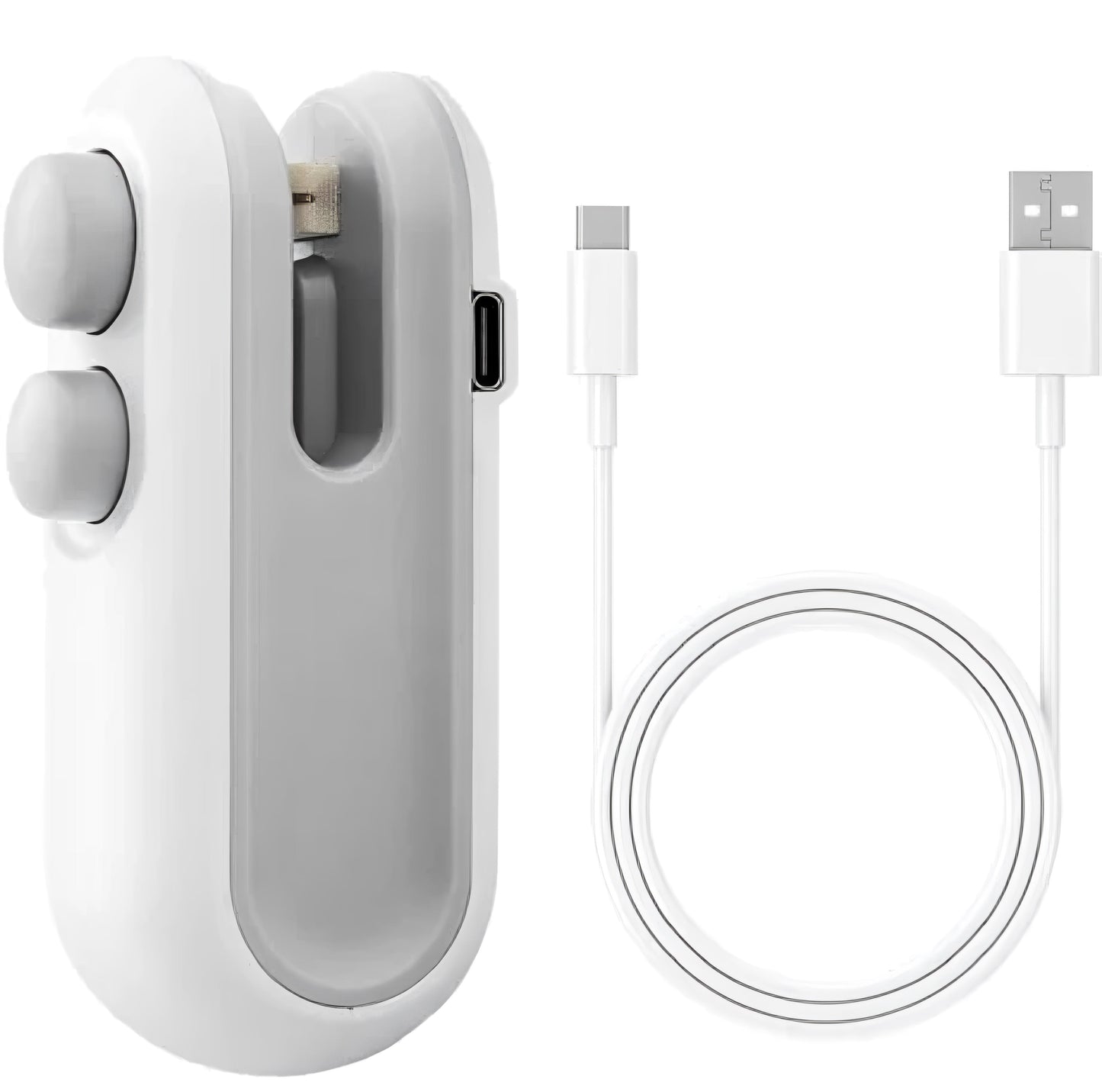 Mini Sealing Machine 2 in 1 USB Rechargeable