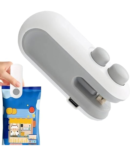 Mini Sealing Machine 2 in 1 USB Rechargeable