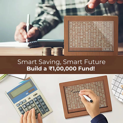 1 Lac Savings Challenge Piggy Bank